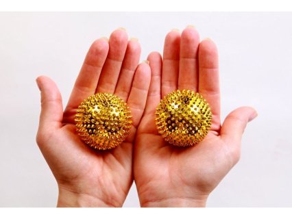 Akupresúrne guličky s magnetmi 4,5 cm