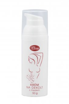 Krém na dekolt s medom