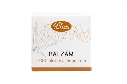 Balzam s CBD olejom a propolisom