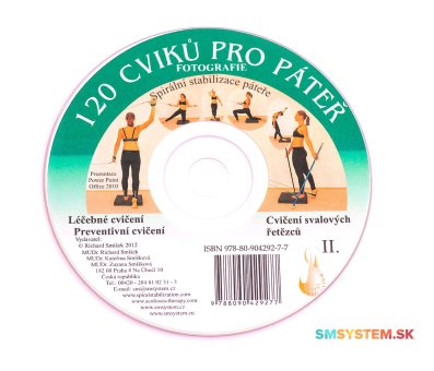 CD 120 cvikov pre chrbticu