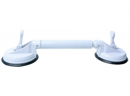 Kúpeľňové madlo s prísavkami - 56 až 67 cm KP095E