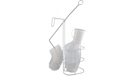 Nádoba na moč s držiakom a kefou, pánska - KP118