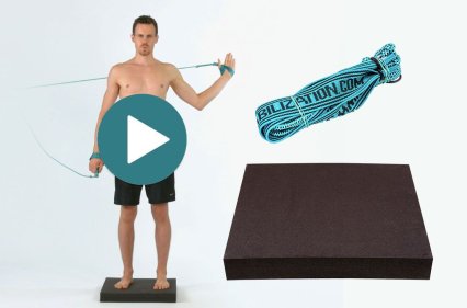 Online 11 základných cvikov na 90 dní + elastické lano + podložka Profi