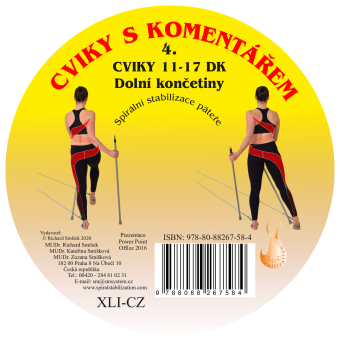DVD cviky s komentárom MUDr. Smíška 4